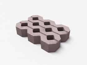 Модуль бетонной газонной решетки