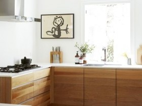Кухня с элементами минимализма