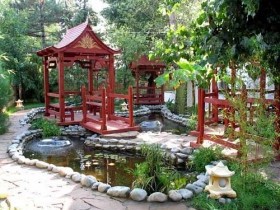 Оформление китайского сада