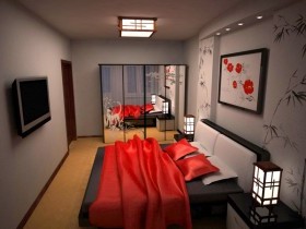 Спальня в современном китайском стиле