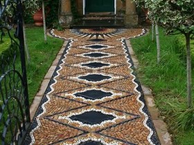Садовая дорожка в мавританском стиле