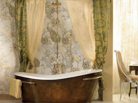 Ванная комната в стиле рококо
