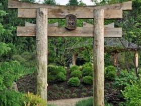 Садовая арка в китайском стиле