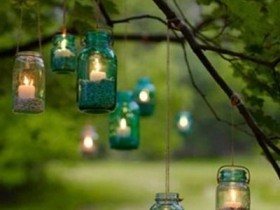 Дизайн садовых светильников
