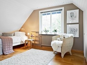 Комната в скандинавском стиле
