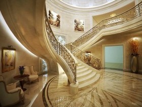 Роскошный дизайн лестницы