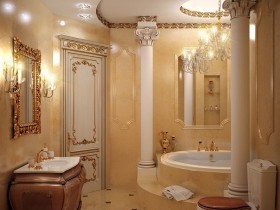 Ванная в классическом стиле
