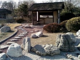 Японский сад камней 